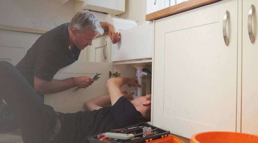 Professional burst pipe repair services in Clare, IL